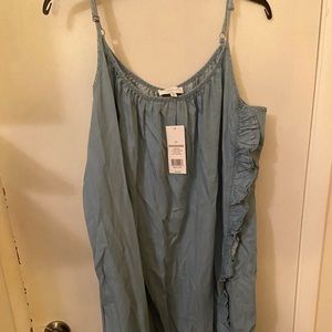 Crown and ivy NWT 2x denim dress